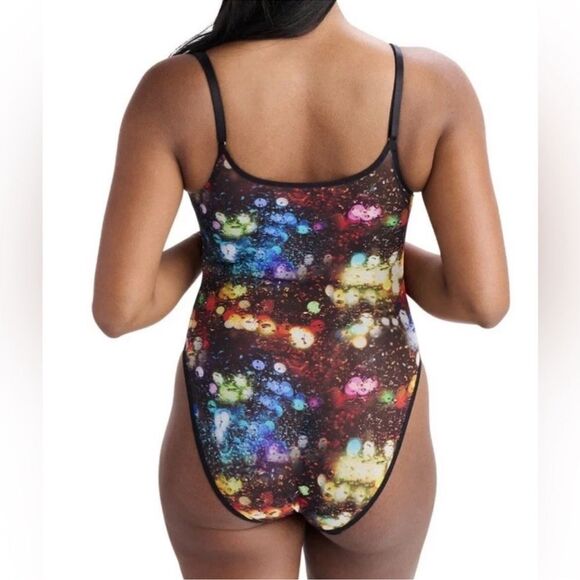 Parade Multicolor Sheer Mesh Bodysuit(Size Small) - Picture 2 of 8